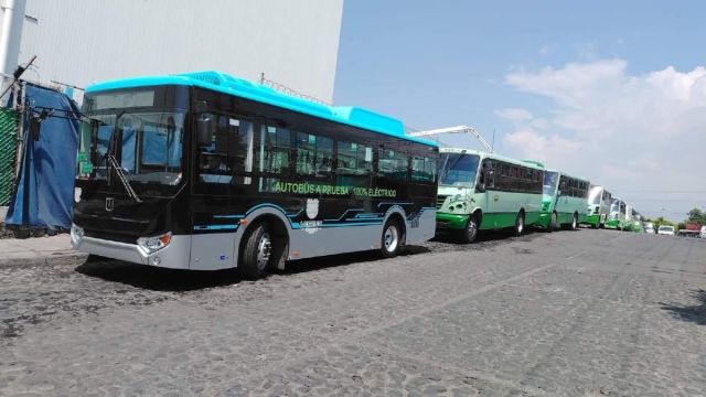 El gobierno estatal tiene a prueba unidades de transporte el&eacute;ctrico, dentro del plan estatal de modernizaci&oacute;n.  