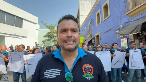 Se moviliza Sutpeepocaemor en el Día del Trabajo; expone demanda de aumento salarial superior al 3.8%