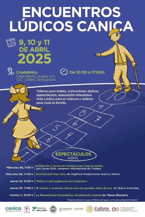 Hoy inician los “Encuentros Lúdicos Canica” en Coatetelco