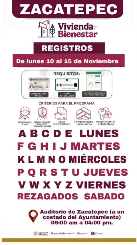 El registro comenzar&aacute; este lunes.  