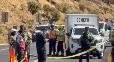  La mujer no fue identificada en el sitio.