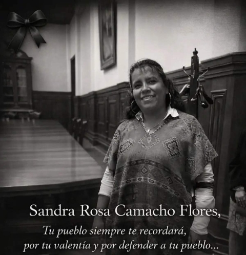 &iquest;Qui&eacute;n mat&oacute; a Sandra Rosa Camacho? 