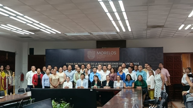 Preside gobernadora Margarita González Saravia toma de protesta de la Red de Municipios por la Salud