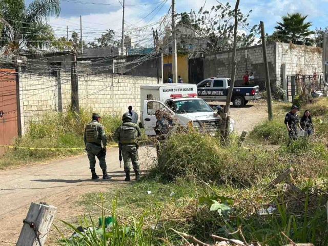   El hecho ocurrió en una calle sin pavimentar.