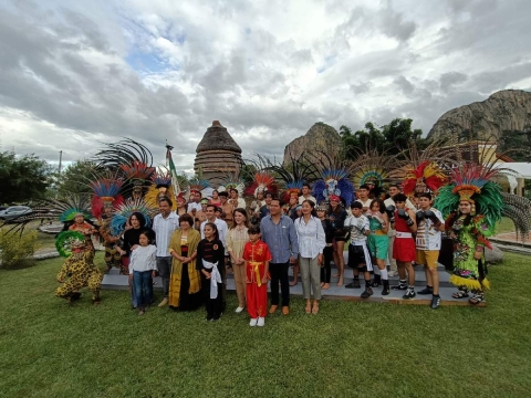 La gobernadora de Morelos, Margarita González Saravia, y el titular de la Conade, Rommel Pacheco, hicieron la presentación de estos torneos denominados “Deporte Mexicano, Nuestras Raíces Vivas”.