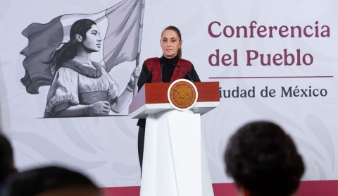 Sheinbaum garantiza reparaci&oacute;n integral del da&ntilde;o a v&iacute;ctimas del Tren Interoce&aacute;nico