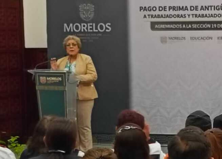 Prima de antigüedad para personal activo y jubilado del sector educativo, un acto de justicia: diputada Ruth Rodríguez
