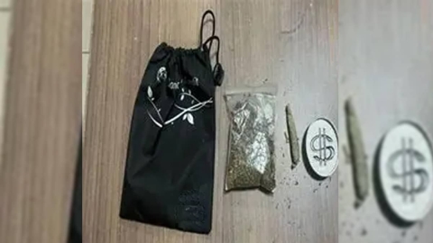 Tiraron droga durante una persecución policial