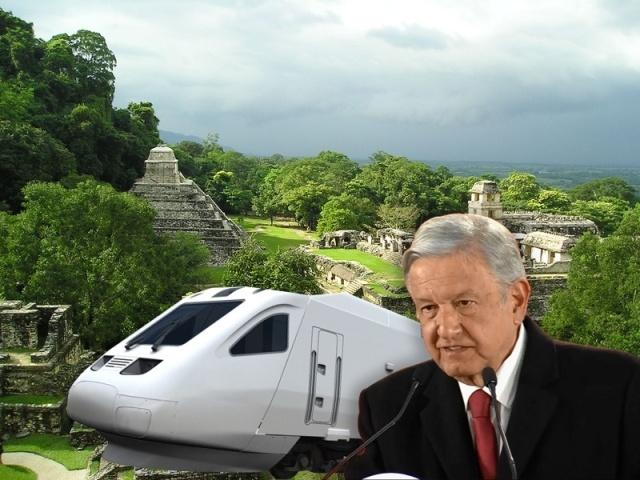 Hay ‘conspiración’ y ‘filtraciones’ para frenar el Tren Maya desde el Gobierno, acusa AMLO