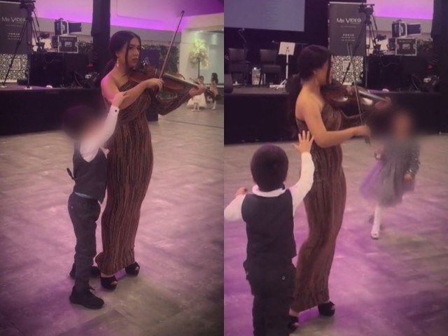 Violinista interrumpida: Niños en bodas desatan polémica en redes