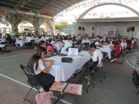  Al final se dieron a conocer a los ganadores de este primer concurso de dibujo municipal, dirigido a las escuelas primarias.