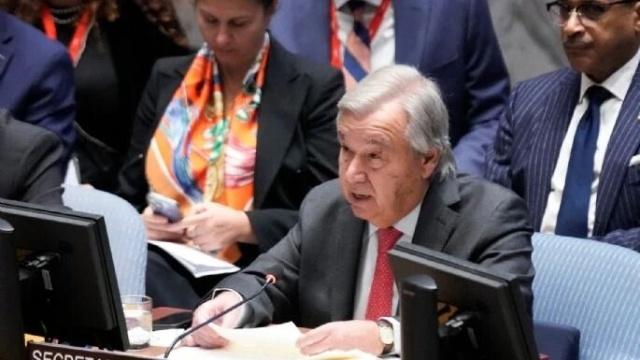 Guterres niega haber justificado ataques de Hamás