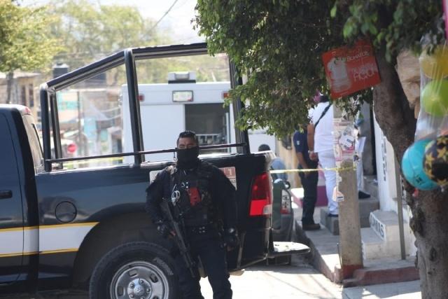 La víctima fue identificada en el lugar del homicidio.