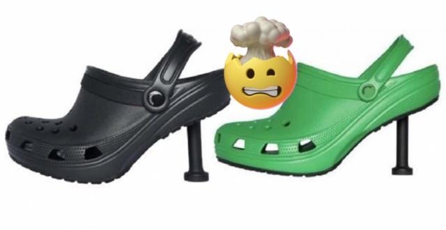 Llegan los crocs con tacones