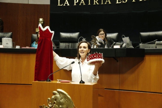&#039;Es el reyezuelo de los narcopolíticos&#039;: Lilly Téllez arremete contra Noroña