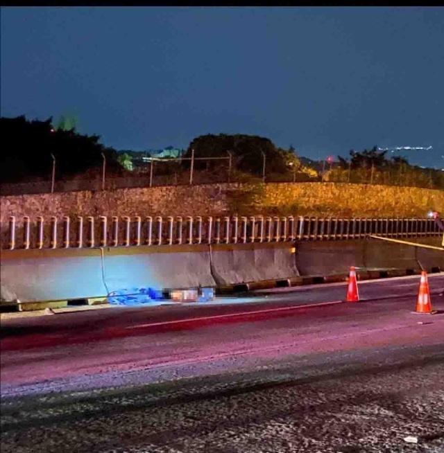 El percance ocurrió la madrugada de ayer.