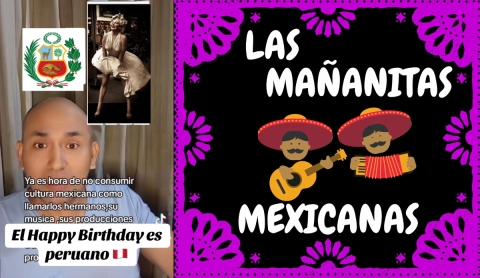 &#039;Dejen de cantar esa canción&#039;: peruano critica uso de Las Mañanitas y se vuelve viral