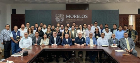 Estrechan coordinación gobierno estatal y ayuntamientos para gobernabilidad en Morelos