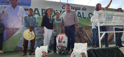 Los apoyos fueron entregados con recursos de un fondo estatal.