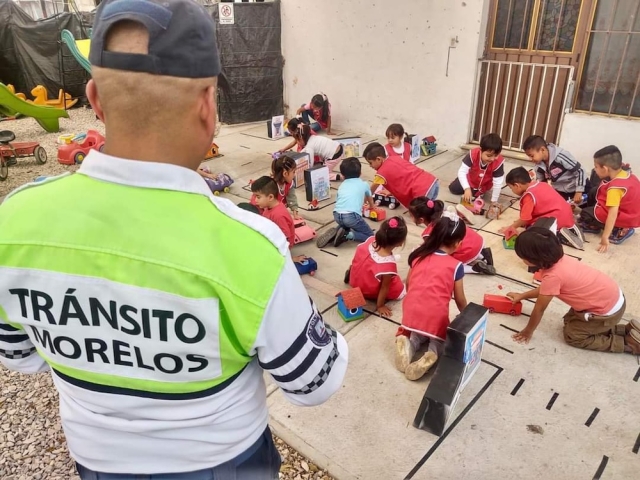 Fomentan en Yecapixtla la educación vial en niños 