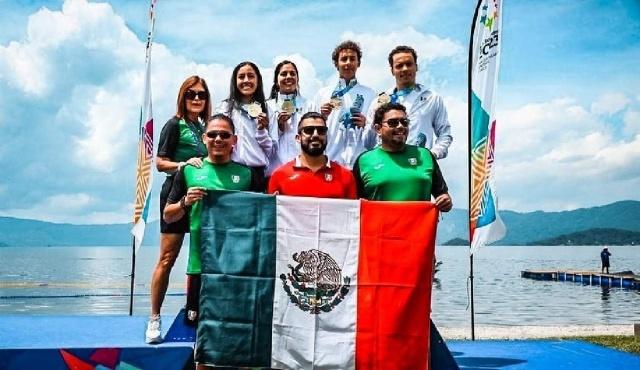Por primera vez en toda la historia, unos morelenses seleccionados de aguas abiertas, hicieron entonar con orgullo el glorioso Himno Nacional Mexicano en unos Juegos Centroamericanos y del Caribe.