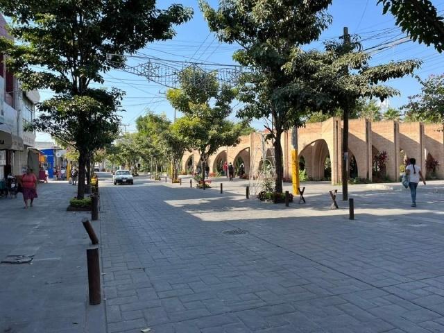 Con la reconstrucción del primer cuadro de la ciudad se redujo el espacio de las calles.