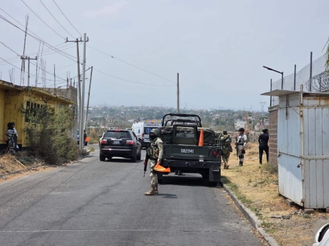 Vecinos de la zona reportaron el hallazgo.