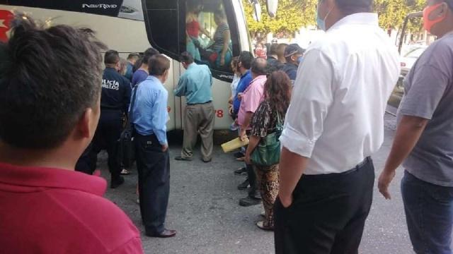  El secuestro de autobuses es una práctica frecuente entre las normalistas.