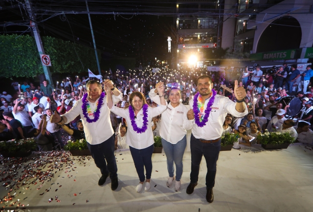 Jiutepec es el ejemplo del obradorismo, va a ganar nuevamente el proyecto de la transformación: Margarita González