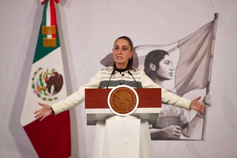 Sheinbaum asegura que no hay investigaciones contra Ad&aacute;n Augusto L&oacute;pez