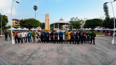 Intensifican integrantes de Mesa de Paz y Seguridad acciones de prevenci&oacute;n del delito como parte del operativo Semana Santa 2026