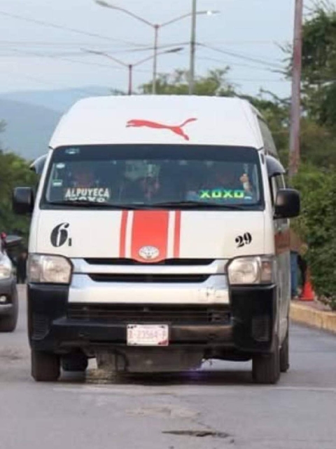 Las unidades salen cada 20 minutos.