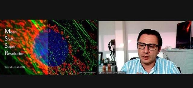 Crean en la UNAM algoritmo que mejora imágenes fluorescentes con superresolución 