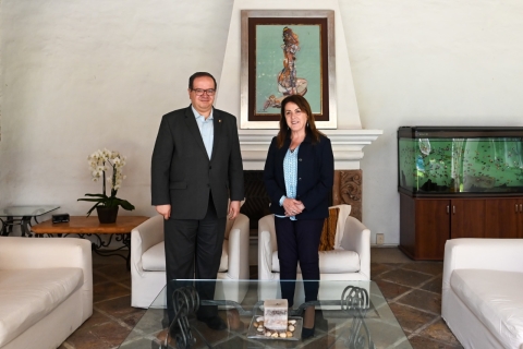 Estrechan lazos Gobierno de Morelos y UNAM para impulsar educación, ciencia y cultura