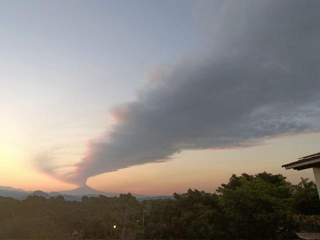 Probable, la caída de ceniza volcánica en territorio morelense