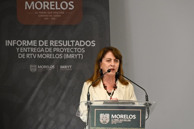 Resalta Margarita Gonz&aacute;lez Saravia trabajo de los medios p&uacute;blicos en el estado