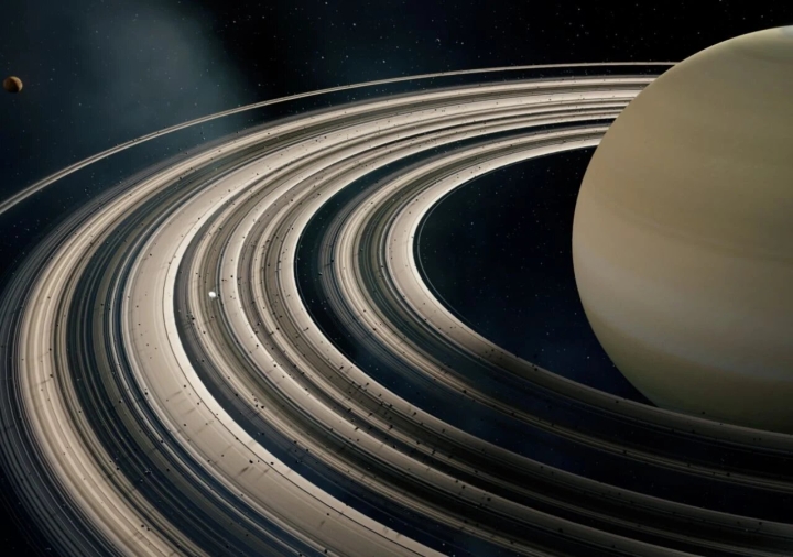 Los anillos de Saturno están calentando su atmósfera