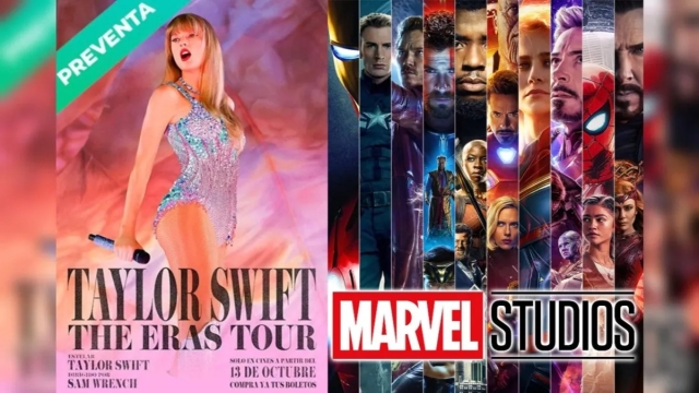 Taylor Swift rompe récord en preventa de película y supera a Marvel