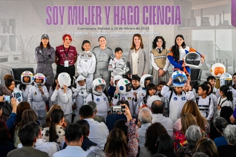 Anuncia Margarita González Saravia a Morelos como sede de campamentos aeroespaciales