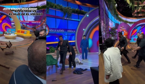 Alberto del Río protagoniza pelea a golpes en programa en vivo