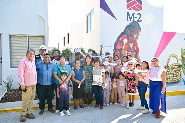 Llevan gobiernos de Morelos y M&eacute;xico justicia social a Xoxocotla con entrega de Vivienda del Bienestar