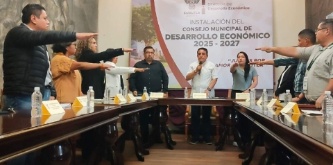 Instalan Consejo de Desarrollo Económico en Cuautla