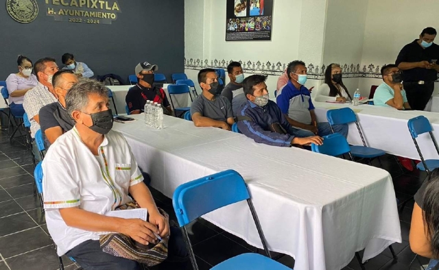  En el taller participaron integrantes del Consejo Municipal de Salud y ayudantes municipales.