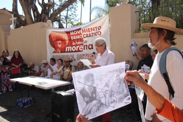 Pidieron no dar candidaturas a gente que llegó desde el PAN y el PRI.