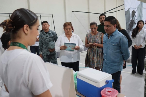 El alcalde Alan Martínez García destacó que este tipo de ferias permiten generar un acercamiento entre infantes y adolescentes con las instituciones encargadas de la seguridad.