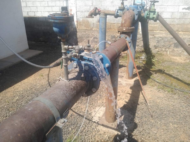 El abasto de agua se restablecerá paulatinamente.