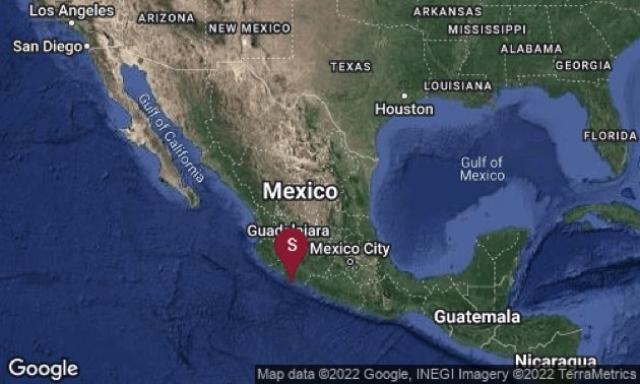 Se registra Sismo de magnitud preliminar de 6.9 con epicentro en Michoacán
