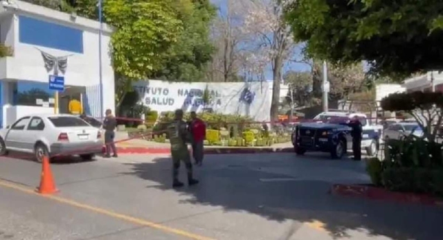 El hecho ocurrió cerca de la entrada del INSP.