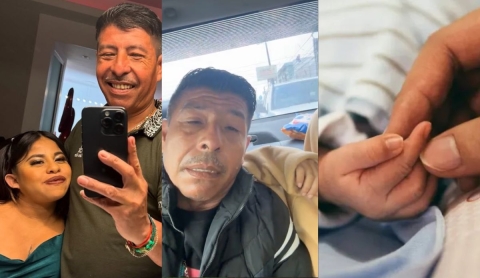 Esposo de Lupita &#039;TikTok&#039; rompe en llanto al explicar hospitalización de su bebé: &#039;Fue culpa del hospital&#039;