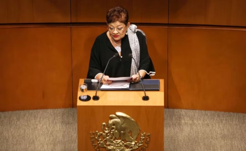 Senado nombra a Ernestina Godoy nueva titular de la FGR